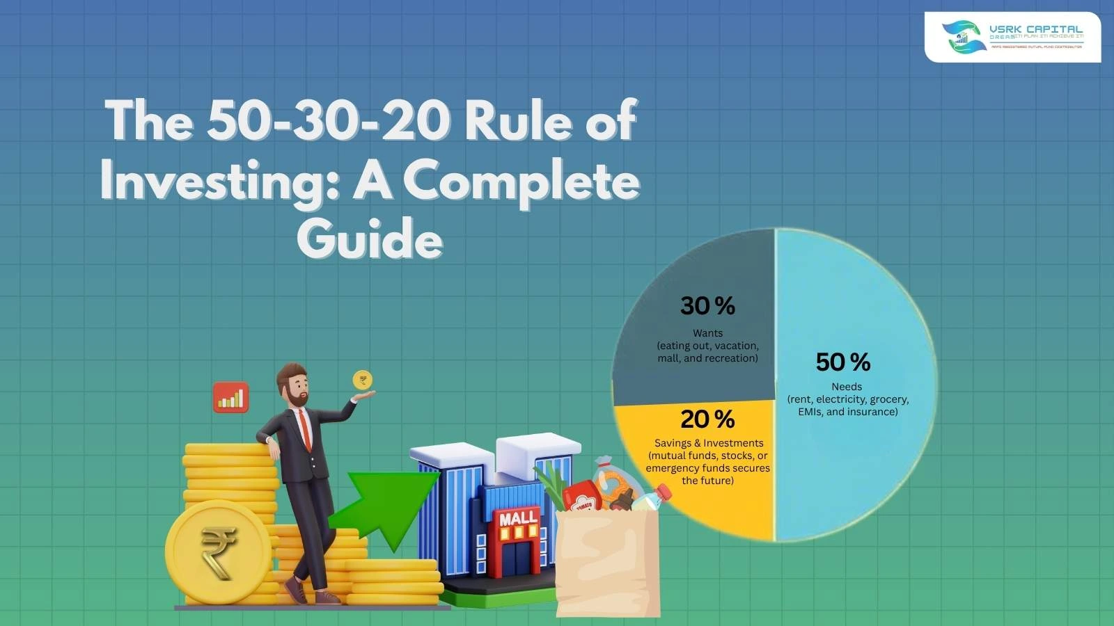 The 50-30-20 Rule of Investing: A Complete Guide